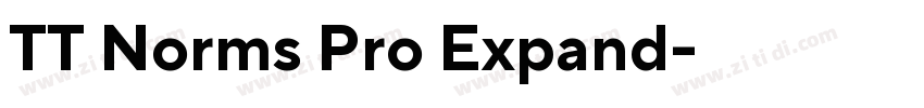 TT Norms Pro Expand字体转换 TT Norms Pro Expand字体转换